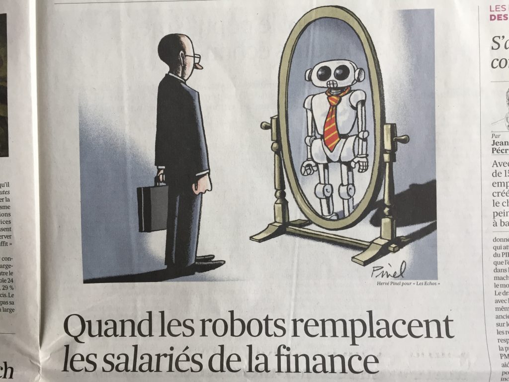Quand les robots remplacent les salariés de la finance