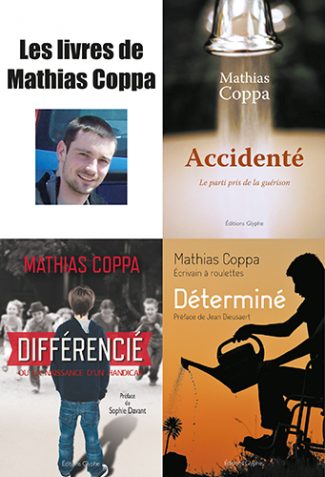 Mathias Coppa, écrivain à roulettes