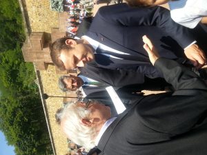 Alfred Gilder rencontre Emmanuel Macron