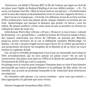 Itinérances, Jean-Pierre Rey, Editions Glyphe, Simone Gougeaud Arnaudeau