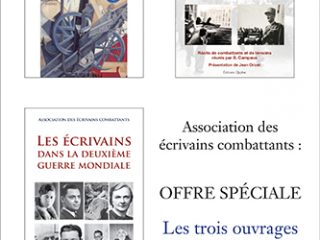 Association des écrivains combattants, Grande Guerre, Guerre mondiale, Alfred Gilder, Editons Glyphe